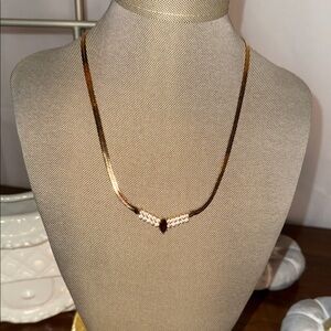 Korea Elegant Gold Snake Chain Necklace